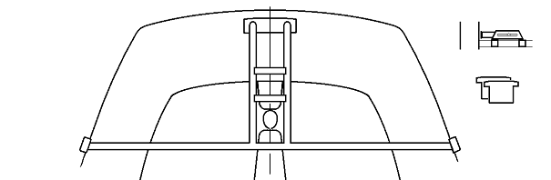 Abb. 4-5 Mastcontroller, Keile, Mastandrücker