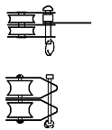 Abb. 6-10Einbau des Trimmbank-Beschlages C